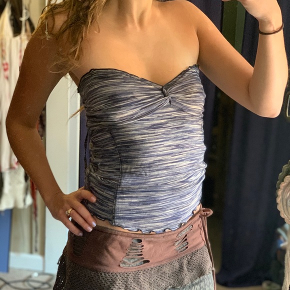 Free People Tank with removable straps S - Picture 2 of 9